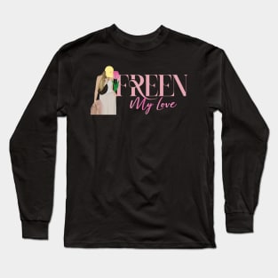 freen sarocha my love Long Sleeve T-Shirt